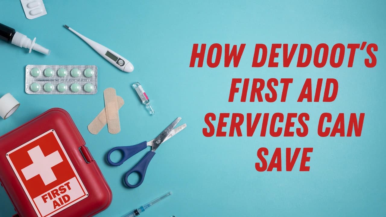 Devdoot certified first aid responder administering CPR during an emergency