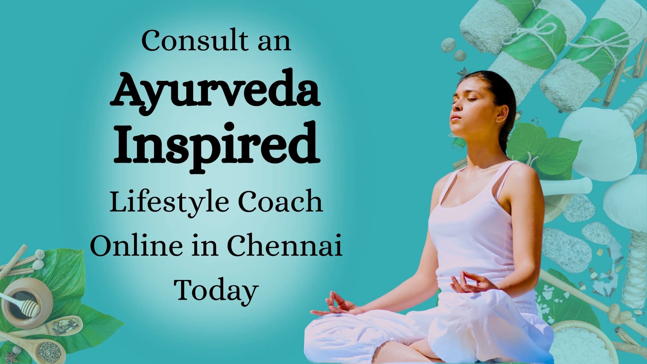 Dr. Yamini Suvarchala Devi conducting an online Ayurveda lifestyle coaching session for a client in Chennai